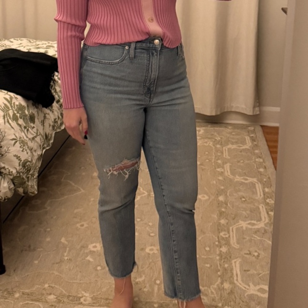 Madewell Perfect Vintage Crop Jeans Size 30